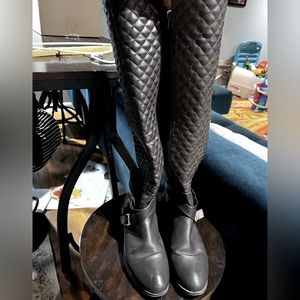 JustFab Rida Rodimg Boots in Brown Women's 8.5